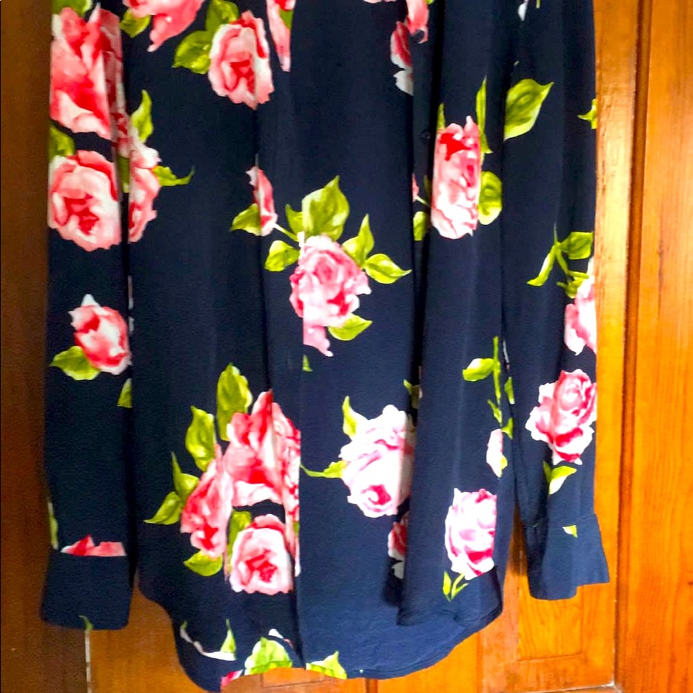 Floral Button Up Shirt